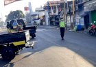 Giat-Rutin-Sat-Lantas-Polres-Flotim,-Lakukan-Gatur-Dipagi-Hari
