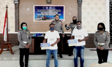 Satuan-Lalulintas-Polres-Flotim-Melaksanakan-Pelatihan-Keselamatan-Berlalulintas