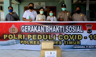 Ops-Aman-Nusa-II,-Urkes-Polres-Flotim-Laksanakan-Kegiatan-Sambang-dan-Pendistribusian-Bantuan-APD-ke-RSUD-Dr.-Hendrikus-Fernandez