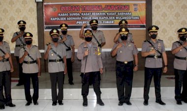 Terbatas,-Kapolres-Pimpin-Serah-Terima-Kabag,-Kasat,-dan-Kapolsek-Dilingkup-Polres-Flotim