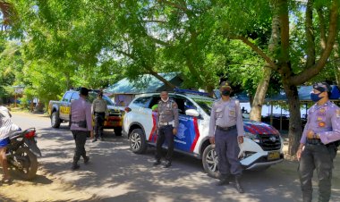 Antisipasi-kerawanan-kamtibmas-dihari-libur,-polres-Flotim-tetap-standby-dan-Patroli