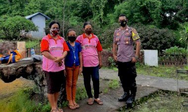 Sambang-Desa-Binaan,-Bhabinkamtibmas-Bripka-Gusti-Lanang-Sambangi-Warganya