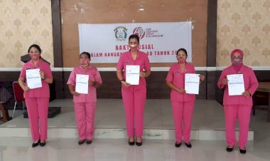 Polres-Flotim-Gelar-Vaksinasi-Covid-19-Tahap-II-Bagi-Ibu-Bhayangkari