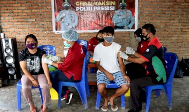 Kerja-Secara-Ekstra,-Capaian-Vaksinasi-Polres-Flotim-Kian-Terus-Merangkat-Naik