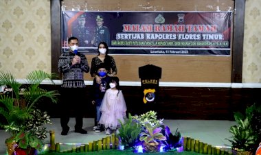 Suka-Cita-di-Malam-Ramah-Tamah-Kapolres-Flotim-Baru-dan-Lama