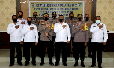 Sambut-Kedatangan-Tim-Audit-Kinerja-Polda-NTT,-Polres-Flotim-Siapkan-Data