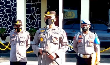 Pimpin-Apel-Pagi,-Ini-Penekanan-Kapolres-Flotim-Kepada-Personelnya