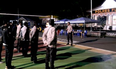 Malam-Hari,-Polres-Flotim-Gelar-Operasi-Bina-Kusuma-Turangga-2022