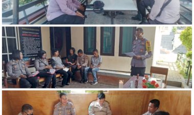 Perkuat-Mental-Personelnya,-Polres-Flotim-Rutin-Gelar-Binrohtal