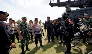 Gelar-Pasukan-dan-peralatan,-Kapolri-dan-Panglima-TNI-Ingin-KTT-G20-Berjalan-Sukses