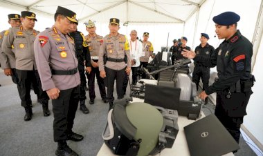Cek-Peralatan-dan-Kesiapan-Personel,-Kapolri:-Semua-Tergelar-dengan-Baik