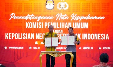 MoU-dengan-KPU,-Kapolri:-Jaga-Persatuan--Kesatuan-di-Pemilu-2024-Syarat-Mutlak