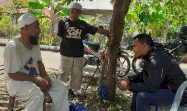 Peduli-Dampak-Radikalisme,-Unit-Intelkam-Polres-Flotim-Kunjungi-Tokoh-Agama