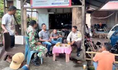 Pererat-Tali-Silahturahmi-Bhabinkamtibmas-Polsek-Wulanggitang-Sambangi-Warga-Desa-Nawokote