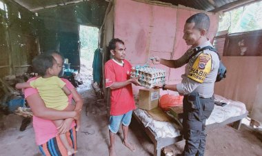 Kepedulian-Bhabinkamtibas-terhadap-anak-asuh-dalam-Program-Stunting-dengan-memberikan-Sembako