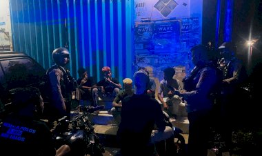 Patroli-Malam-Lampu-Biru,-Cara-Polres-Flotim-Cegah-Gangguan-Kamtibmas