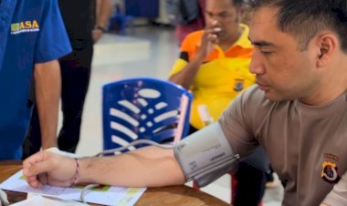 Deteksi-Dini-Kondisi-Fisik-Dan-Kesehatan-Personil,-Polres-Flotim-Gelar-Pemeriksaan-Kesehatan-(Rikkes)-Berkala-Tahun-2023