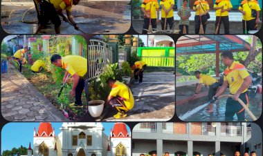 Jumat-bersih-Polres-Flotim-,-Gotong-Royong-kerja-Bhakti-ditempat-Ibadah