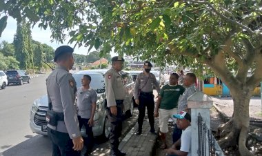 !!Jaga-kondusifitas-Kamtibmas,-Patroli-Rutin-Satuan-Samapta-Polres-Flotim