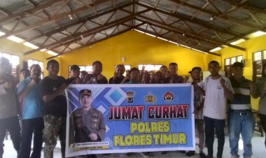 Apresiasi-Kades-Riangkemie-terkait--kegiatan-Jumat-Curhat-oleh-Polres-Flotim