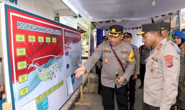 Kapolda-NTT-Lakukan-Pengecekan-Pos-PAM-Semana-Santa-Saat-Kunker-di-Kabupaten-Flores-Timur