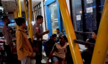 Patroli-Lampu-Biru-Dialogis-Harkamtibmas-Oleh-Polres-Flores-Timur-Di-Seputaran-Kota-Larantuka