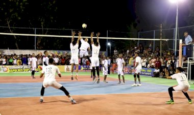Kalah-Tipis,-Gazeti-habisi-Baladi-3-2-Dalam-Ajang-Turnamen-Bola-Volly-Kapolres-Cup-I