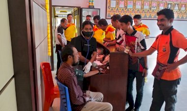 Bhakti-Kesehatan-Polres-Flotim-dalam-rangka--Hari-Bhayangkara-ke-77-tahun-2023