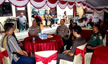 Pisah-sambut-Kapolres-Flotim-Lama-dan-Baru-di-Taman-Presisi-Mako-Polres-Flores-Timur