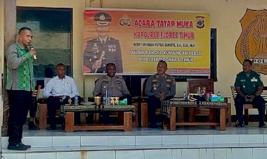 Kunjungi-Polsek-Solor-dan-Polsek-Adotim,-Kapolres-Flotim-Buka-Sesi-Tanya-Jawab