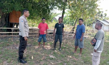 Waspadai-TPPO!-Bhabinkamtibmas-Desa-Hurung-Terus-Himbau-Warga-Di-Wilayah-Desa-Binaannya
