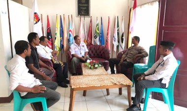 Satgas-OMB-Turangga-Polres-Flotim-sambangi-KPU-Flotim,-Patroli-Jaga-Situasi-tetap-aman.