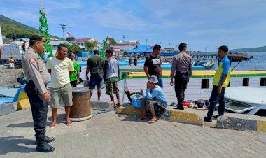 Sat-Samapta-Polres-Flotim-Gelar-Patroli-dan-Sosialisasi-COVID-19-di-Pelabuhan-Pelni-Larantuka