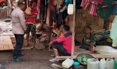 Patroli-Sat-Samapta-Polres-Flotim,-Masih-Ditemukan-Keberadaan-Pengungsi-Warga-Desa-Nobo-Yang-Tinggal-di-Kebun-Wilayah-Desa-Konga