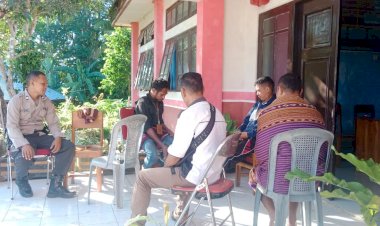 Pastikan-Kotak-Suara-Aman,-Bhabinkamtibmas-Lakukan-Pengamanan-Logistik