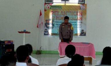 Bhabinkamtibmas-Briptu-Antonius-D.R.-Kelen-Hadir-dan-berikan-Himbauan-Kamtibmas-saat-Acara-Pelantikan-PKD-Tingkat-Kecamatan-Adonara-Barat-(-Adobar-).