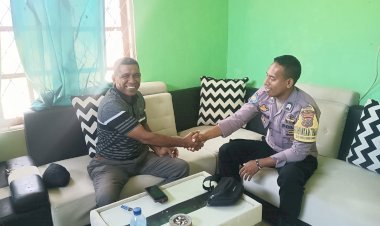 Sambangi-Kepala-Desa-Bhabinkamtibmas-Himbau-Kamtibmas