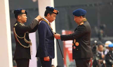 Anugerahi-Presiden-Jokowi-Loka-Praja-Samrakshana,-Kapolri:-Bentuk-Penghormatan-Institusi