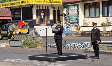 Waka-Polres-Flotim-Pimpin-Apel-Peringatan-Hari-Sumpah-Pemuda