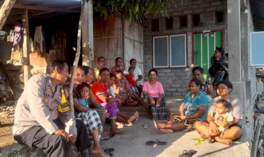 Antisipasi-KDRT,-Bhabinkamtibmas-Bripka-Lasarus-Abong-Bongkar-Masalah-Rumah-Tangga