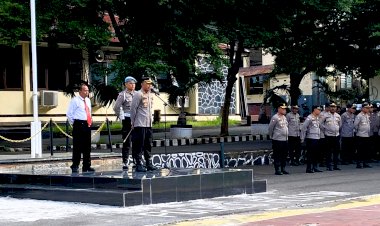 Apel-Jam-Pimpinan,-Kapolres-Ingatkan-Pentingnya-Jaga-Kesehatan