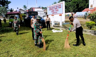 Bersihkan-TMP,-Polres-Flotim-:-Kami-Peduli-Akan-Jasa-Para-Pahlawan-dan-Bangunan-Negara