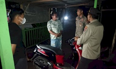Polres-Flotim-Rutin-Gelar-Patroli-Dialogis-di-Malam-Hari