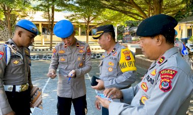 Propam-Polres-Flores-Timur-Gelar-Opsgaktiblin:-Tegakkan-Disiplin-Personel