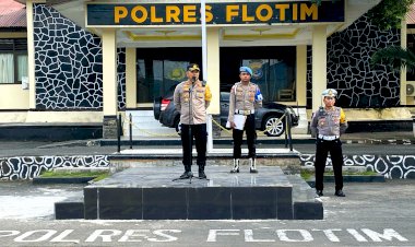 Apel-Siaga-May-Day-2025,-Kapolres-Flotim-Ingatkan-Kewaspadaan-dan-Kebersihan