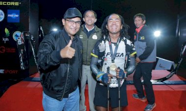 Kapolda-NTB-Lepas-Peserta-Rinjani-100-Kategori-36-KM-dari-Sembalun