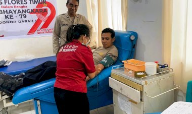 Polres-Flores-Timur-Gelar-Donor-Darah-di-RSUD-dr.-Hendrikus-Fernandez-jelang-Hari-Bhayangkara-ke-79