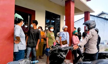 Gunung-Lewotobi-Laki-laki-Kembali-Erupsi,-Polres-Flotim-Sampaikan-Imbauan-ke-Masyarakat