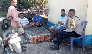 Sambang-Humanis-di-JTP-Lamawalang,-Aipda-Hans-Tegaskan-Pentingnya-Waspada-TPPO-dan-Hoaks