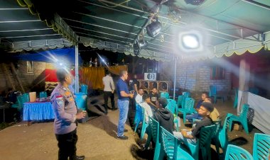 Polres-Flotim-Gelar-Patroli-Sambut-Baru-di-Kecamatan-Ilemandiri,-Situasi-Kondusif